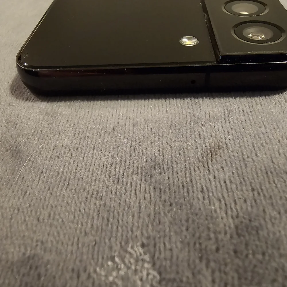 Samsung Galaxy s22 phone in phantom black